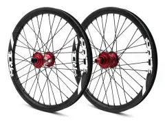 Pride Racing "Gravity Disc / Control Blue" BMX Race Complete Wheels - 20 Inch, Carbon, Disc, Shimano Pride Racing "Gravity Disc / Control Blue" BMX Race Complete Wheels - 20 Inch, Carbon, Disc, Shimano