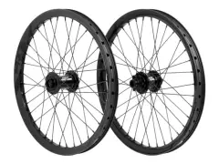 Pride Racing "Wave / Fusion" BMX Race Complete Wheels - Carbon, Disc, 20mm/15mm Axle Pride Racing "Wave / Fusion" BMX Race Complete Wheels - Carbon, Disc, 20mm/15mm Axle