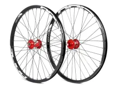 Pride Racing "Control V2 Cruiser Disc" BMX Race Complete Wheels - 24 Inch, 20/15mm Axle, Disc