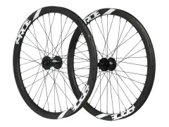 Pride Racing "Gravity Gloss Disc - Fusion 20/15mm" BMX Race Complete Wheelset - 24 Inch / Carbon / D Pride Racing "Gravity Gloss Disc - Fusion 20/15mm" BMX Race Complete Wheelset - 24 Inch / Carbon / D