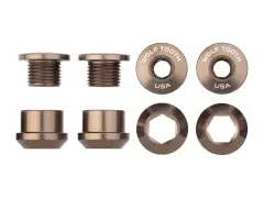 Wolf Tooth "1x" Chainring Bolt Set - 4 pcs