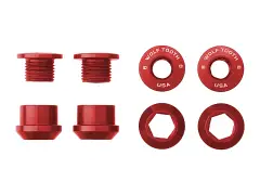 Wolf Tooth "1x" Chainring Bolt Set - 4 pcs