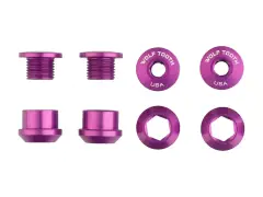 Wolf Tooth "1x" Kettenblattschrauben Set - 4 Stück Wolf Tooth "1x" Kettenblattschrauben Set - 4 Stück