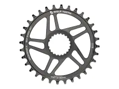 Wolf Tooth "Drop-Stop" MTB Chainring - Shimano Direct Mount Wolf Tooth "Drop-Stop" MTB Chainring - Shimano Direct Mount