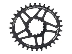 Wolf Tooth "PowerTrac Elliptical" MTB Chainring - SRAM 3-Bolt Direct Mount Wolf Tooth "PowerTrac Elliptical" MTB Chainring - SRAM 3-Bolt Direct Mount