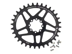 Wolf Tooth "PowerTrac Elliptical" MTB Chainring - SRAM 8-Bolt Direct Mount Wolf Tooth "PowerTrac Elliptical" MTB Chainring - SRAM 8-Bolt Direct Mount