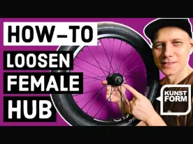 How to loosen a tight female hub (video)