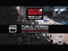Simple Session 19 - Livestream Public Viewing - Stuttgart
