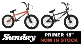 Sunday Primer 18 BMX Rad - auf Lager