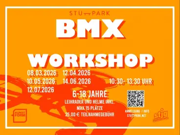 BMX Workshops 2026 at Stuttpark