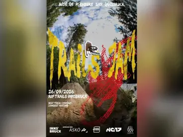 Trails Jam on Sept. 26th, 2026, at the RIP Trails in Innsbruck