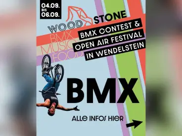 Woodstone Festival on Sept. 4th - 6th, 2026, in Wendelstein