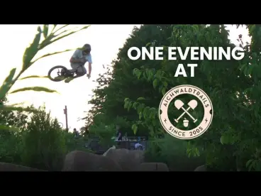 One evening at Aichwald Trails