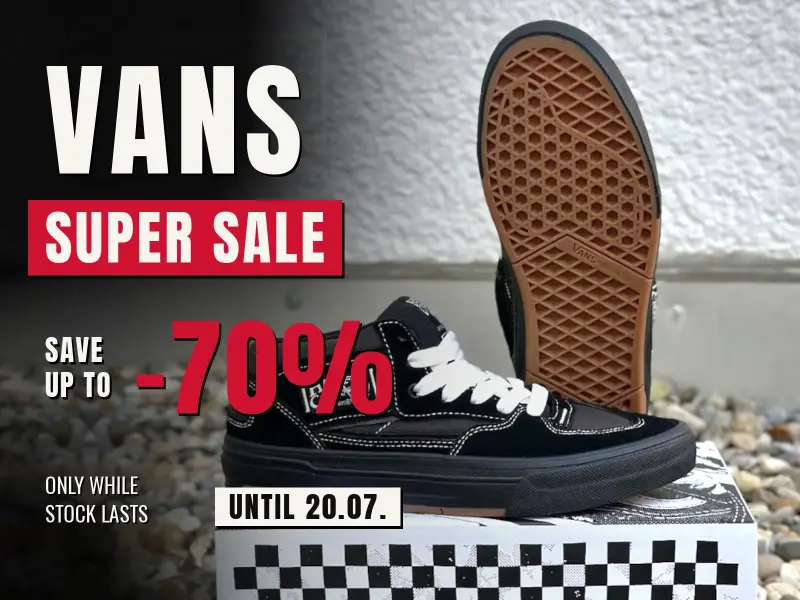 Vans Super Sale - until July 20, 2026 Vans Super Sale - until July 20, 2026