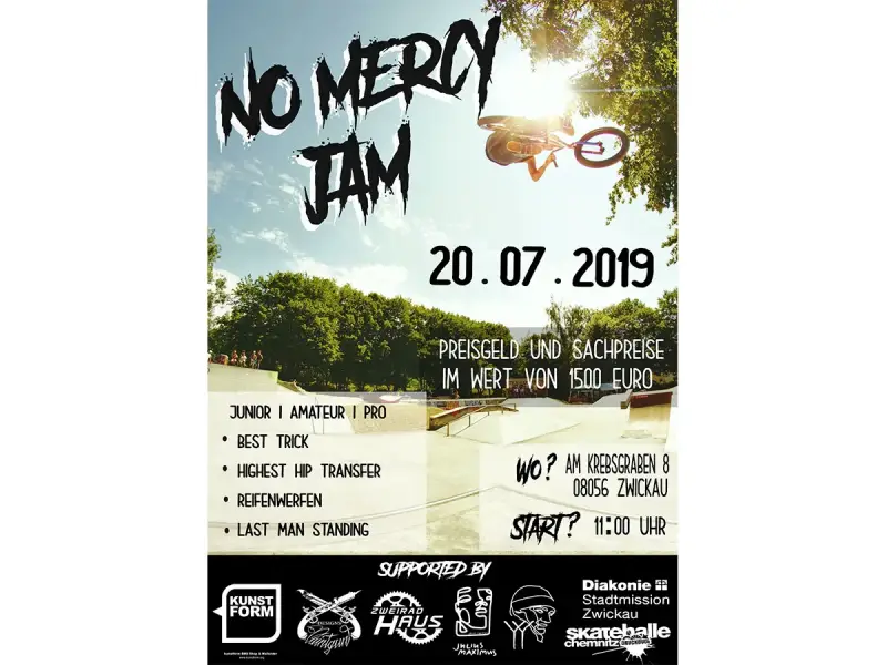 BMX Event - No Mercy BMX Jam 2019 BMX Event - No Mercy BMX Jam 2019