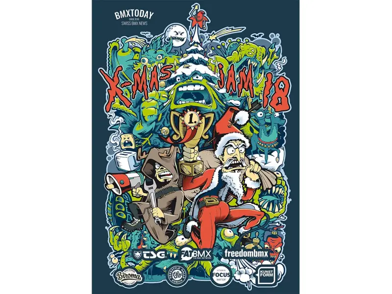 X_MAS JAM 2018 - Freestylehalle Zürich X_MAS JAM 2018 - Freestylehalle Zürich