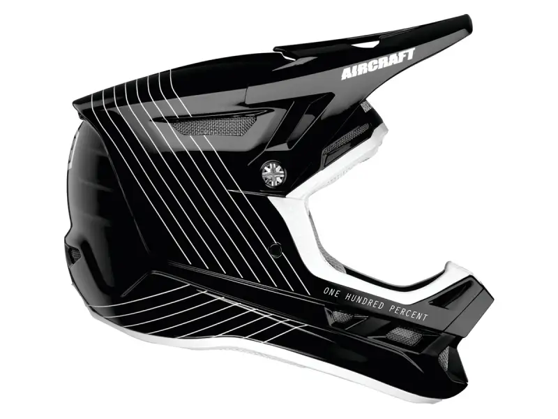 100 Percent "Aircraft BMX/Downhill" Fullface Helm - Silo