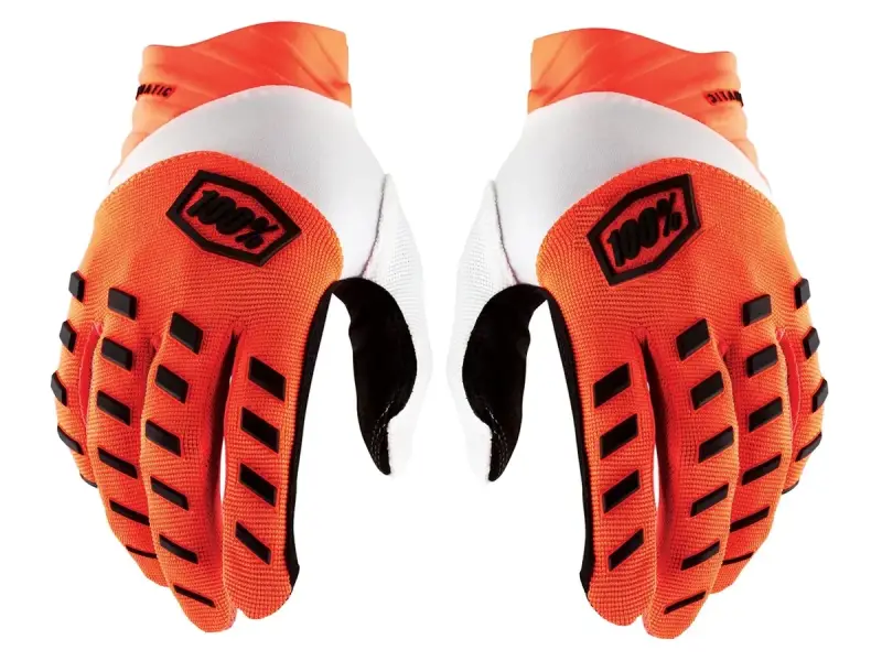 100 Percent "Airmatic" Gloves - Fluo/Orange