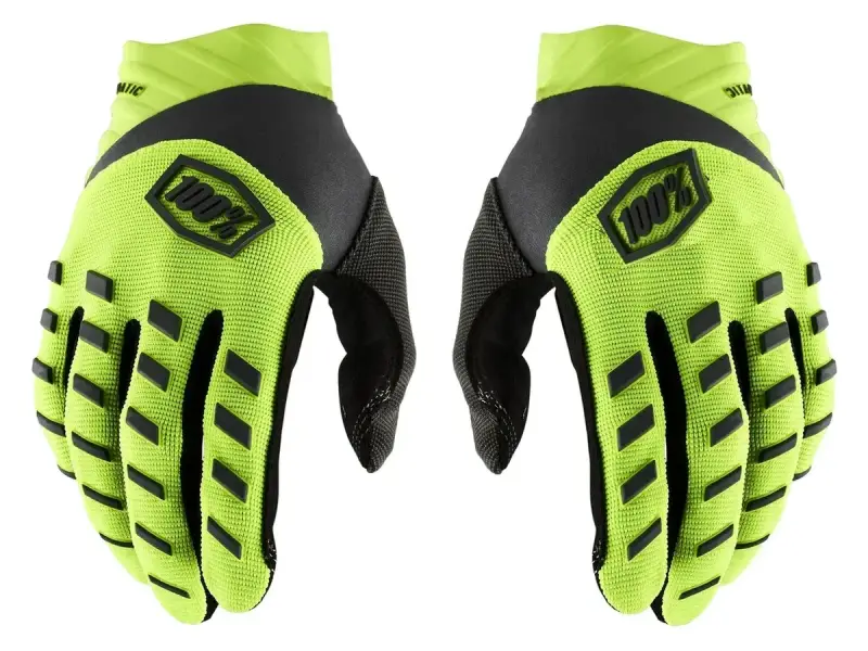 100 Percent "Airmatic" Gloves - Fluo/Yellow