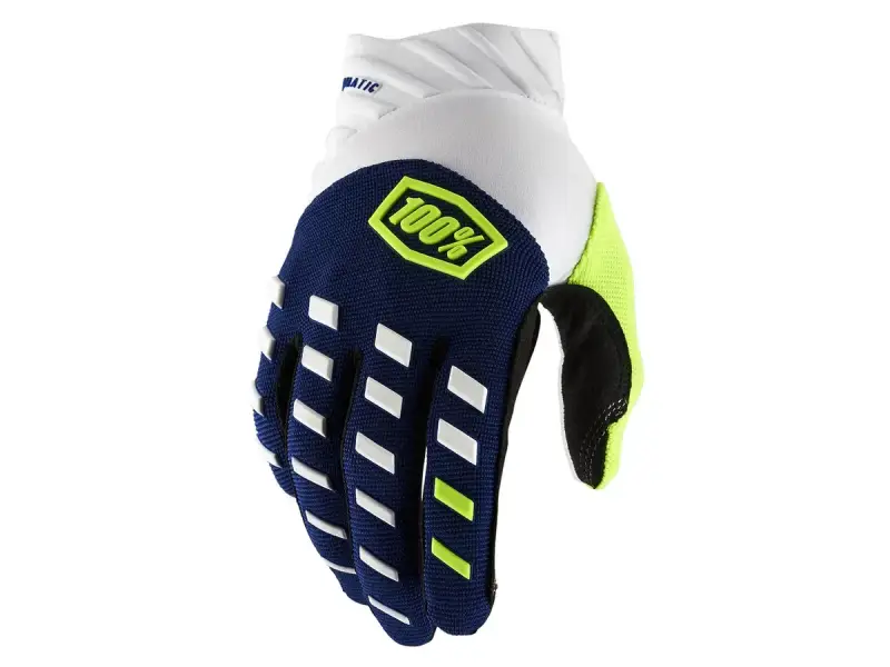 100 Percent "Airmatic" Gloves - Navy/White