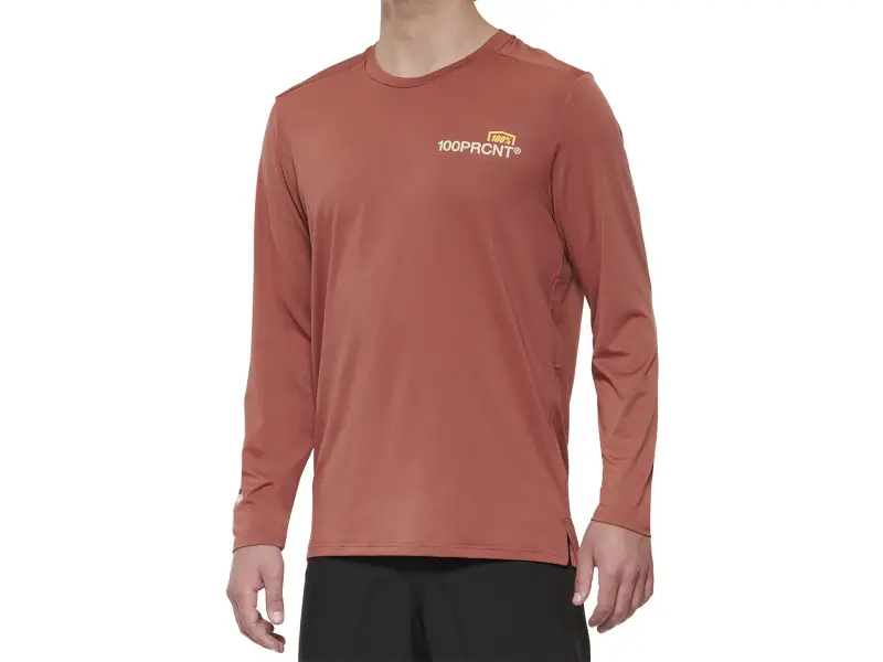 100 Percent "Airmatic" Jersey Longsleeve - Cardinal