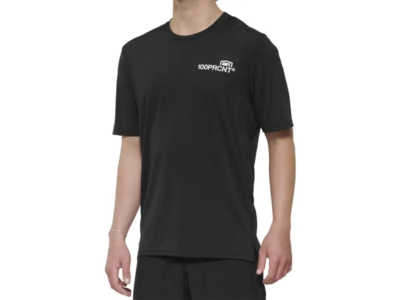 100 Percent "Airmatic" Jersey T-Shirt - Black