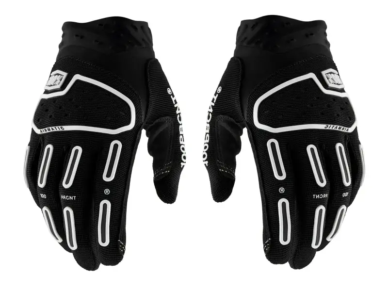 100 Percent "Airmatic V2" Handschuhe - Black