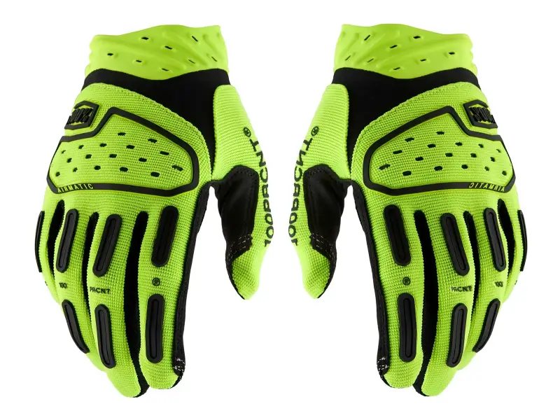 100 Percent "Airmatic V2" Handschuhe - Fluo/Yellow