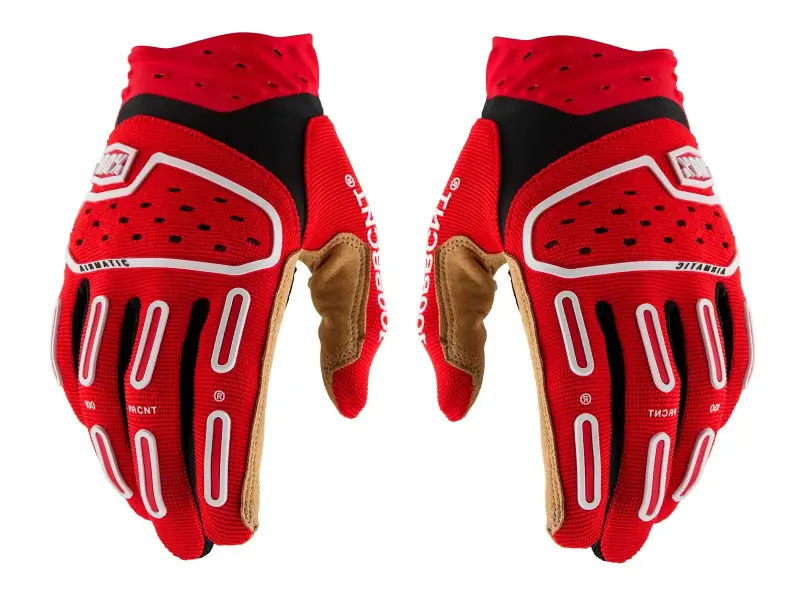 100 Percent "Airmatic V2" Handschuhe - Red