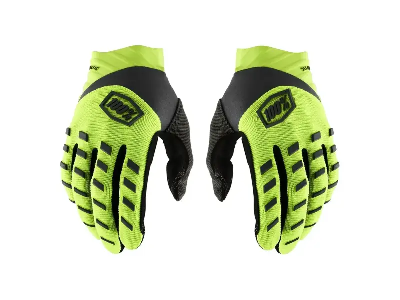 100 Percent "Airmatic Youth" Gloves - Fluo Yellow (Kids)
