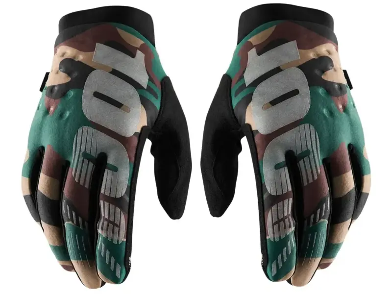 100 Percent "Brisker Cold Weather" Handschuhe - Camo/Black