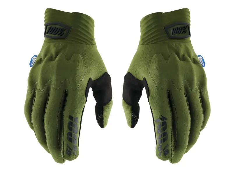 100 Percent "Cognito" Handschuhe - Army Green/Black
