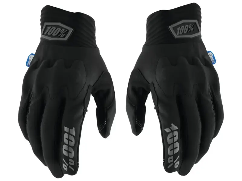 100 Percent "Cognito" Gloves - Black