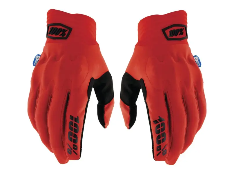 100 Percent "Cognito" Handschuhe - Red/Black