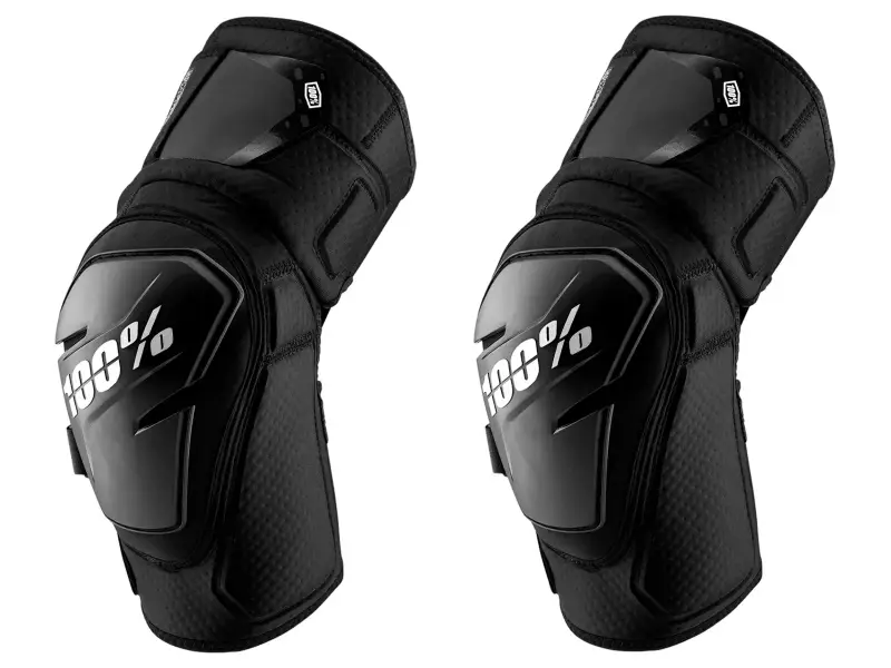 100 Percent "Fortis" Knieschoner - Black