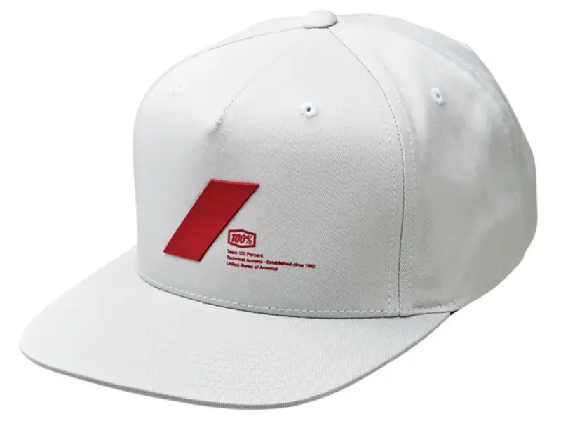 100 Percent "Forward LYP Snapback" Kappe - Light Grey