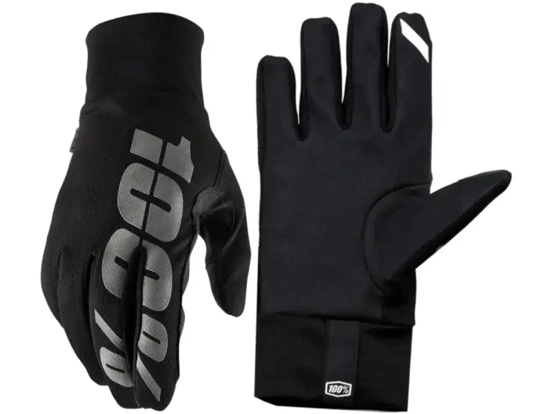 100 Percent "Hydromatic Waterproof" Gloves - Black