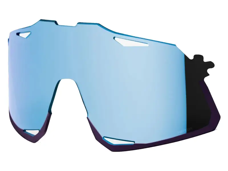 100 Percent "Hypercraft" Sunglasses Replacement Lens (HiPER, mirrored, polycarbonate)