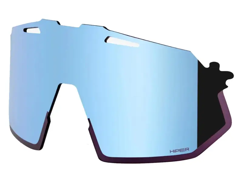 100 Percent "Hypercraft SQ" Sunglasses Replacement Lens (HiPER, mirrored, polycarbonate)