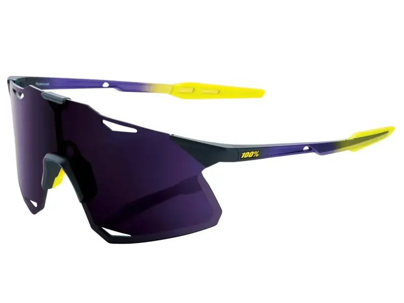 100 Percent "Hypercraft" Sunglasses - Smoke Lens / Purple