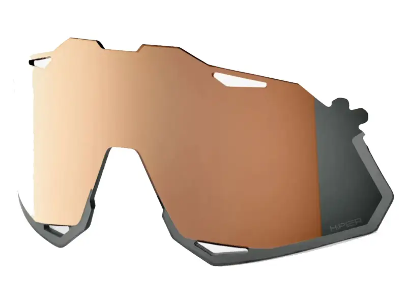 100 Percent "Hypercraft XS" Sunglasses Replacement Lens (HiPER, mirrored, polycarbonate)