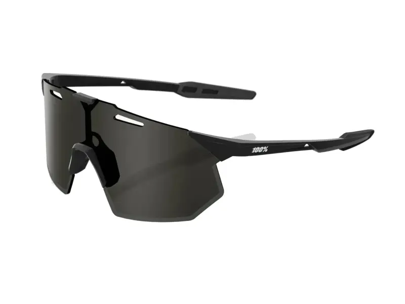 100 Percent "Hypercraft XS" Sonnenbrille - SQ Smoke Lens / Matte Black (Kids)
