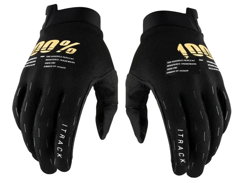 100 Percent "iTrack" Gloves - Black