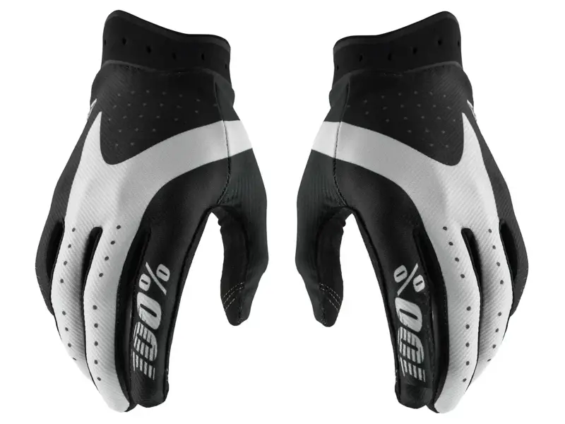 100 Percent "iTrack" Gloves - Black/Grey