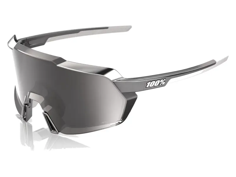 100 Percent "Korbin" Sonnenbrille - HiPER Mirror Lens / Gloss Black Chrome