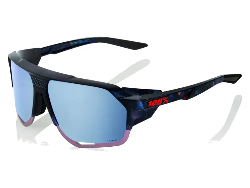 100 Percent "Norvik" Sunglasses - HiPER Mirror Lens / Black Holographic