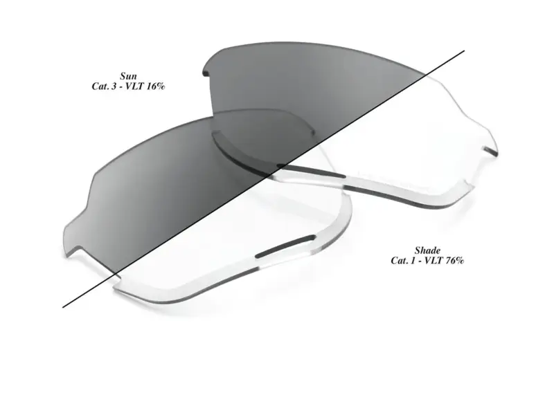 100 Percent "Norvik" Sunglasses Replacement Lens (photochromic)