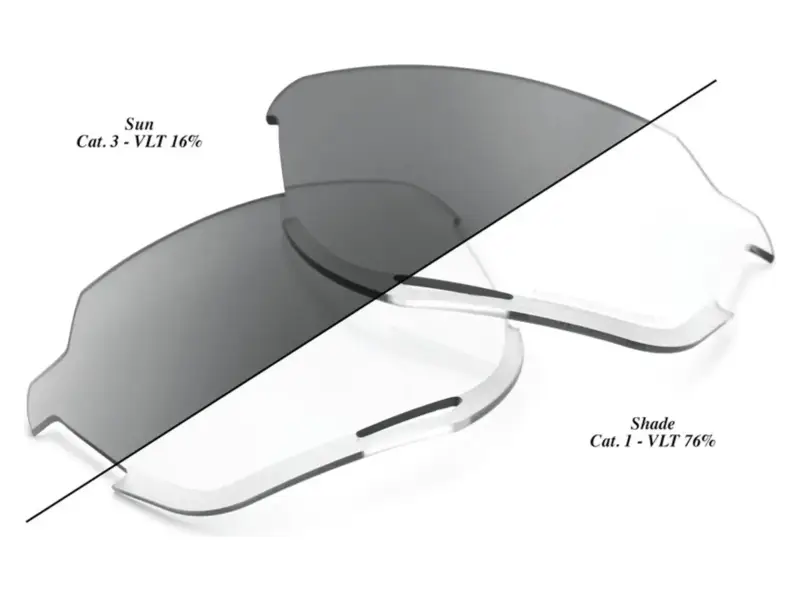 100 Percent "Norvik" Sunglasses Replacement Lens (photochromic)