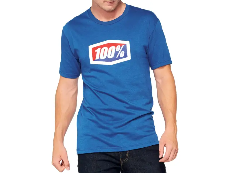 100 Percent "Official" T-Shirt - Blue