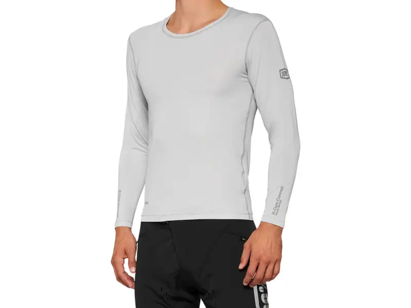 100 Percent "R-Core Concept" Jersey Longsleeve - Grey
